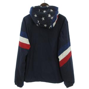 MONCLER E10914113685 54155 19年製 CAM トリコロールパーカー 4 紺 