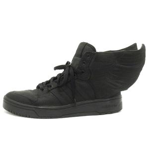 adidas D65206 コラボ ジェレミースコット エイサップロッキー  ウィングス ブラック 28 黒