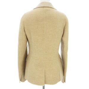 Loro Piana カシミヤ テーラード ジャケット Wフェイス ベージュ 40