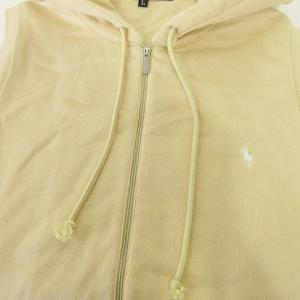 RALPH LAUREN ゴルフ ベスト ジップアップ フード付き パーカー スポーツウエア カジュアル 国内正規 L ベージュ SM