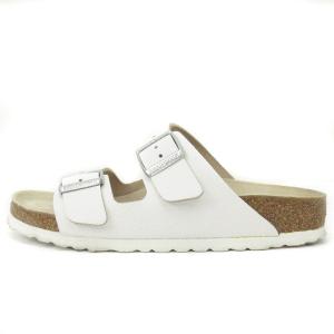 BIRKENSTOCK アリゾナ Arizona サンダル ストラップ ナチュラルレザー コルク 白 ホワイト 22.5 靴 シューズ