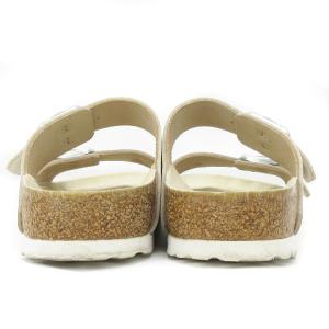 BIRKENSTOCK アリゾナ Arizona サンダル ストラップ ナチュラルレザー コルク 白 ホワイト 22.5 靴 シューズ