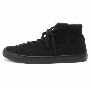 CONVERSE 美品 ALL STAR COUPE SUEDE Z MID ミッドカット スニーカー スエード 31301741 黒 ブラック