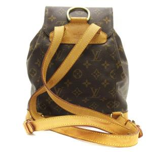 LOUIS VUITTON M51136 モノグラム モンスリMM リュック 茶