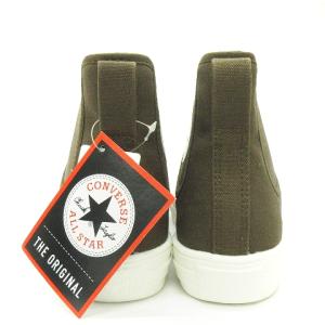 CONVERSE SIDEGORE HI サイドゴア ハイ スニーカー ロゴ プリント 31302561 カーキブラウン 23 靴 シューズ