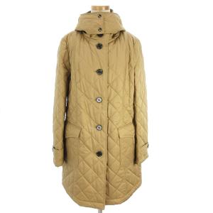 BURBERRY キルティングコート 裏ノバチェック B1C12-426-46 ベージュ 42