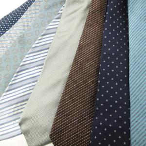 GIORGIO ARMANI ネクタイ 8点 セット レギュラータイ ワイド レジメンタルストライプ ドット 総柄 シルク 寒色系 暖色系 SMV