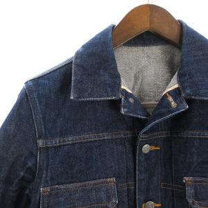 A.P.C. 2nd リジッド デニムジャケット Gジャン 長袖 セルビッジ 赤耳 コットン インディゴ XS アウター