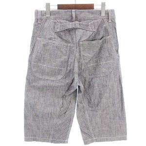JUNYA WATANABE MAN 美品 ハーフパンツ ショート シンチバック ジップフライ コットン グレー S