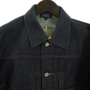 A.P.C. 22年製 1stモデル デニムジャケット Gジャン ノンウォッシュ ショート丈 コットン
