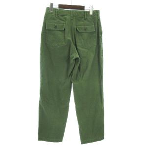 Shinzone BAKER PANTS ミリタリー 無地 コットン 15AMSPA18 カーキ 38