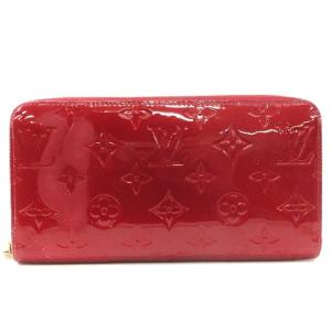 モノグラムヴェルニ ジッピーウォレット 長財布 エナメル M91981 ポムダムール