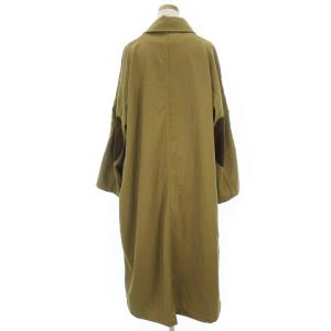 BEAMS BOY 18年製 カルゼ トップコート ステンカラー エルボーパッチ ポリコットン 13-19-0253-803 無地 ベージュ アウター