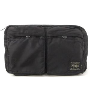 吉田カバン TANKER ウェストバック ボディ 2WAY 斜め掛け ナイロン ロゴ 刺繍 622-68723 黒 ブラック