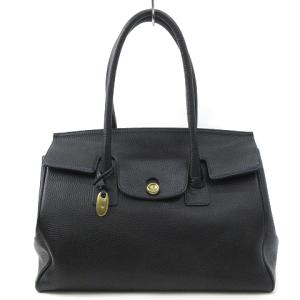 TM-1020 トートバッグ レザー M 黒