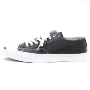CONVERSE LEATHER JACK PURCELL ジャックパーセル スニーカー ローカット レザー 6J0810A97 黒 ブラック