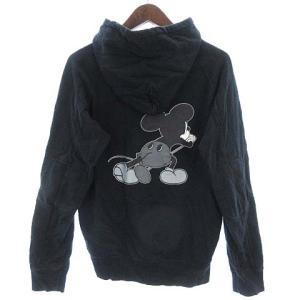 NUMBER (N)INE ディズニー パーカー ミッキープリント 3 黒