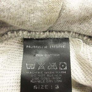 NUMBER (N)INE ディズニー パーカー ミッキープリント 3 グレー