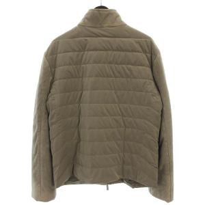 ARMANI COLLEZIONI レザージャケット 羊革 52 ベージュ