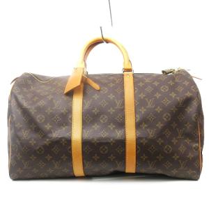 M41416 モノグラム キーポル バンドリエール50 ボストンバッグ 茶