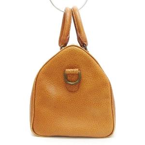 RALPH LAUREN ボストンバッグ ミニ レザー ブラウン