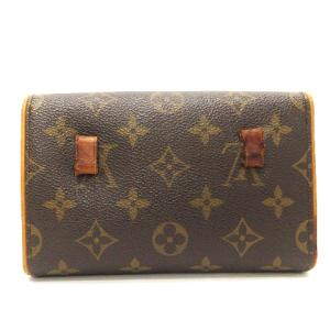 LOUIS VUITTON M51855 モノグラム フロランティーヌ ポシェット ウエストバッグ 茶