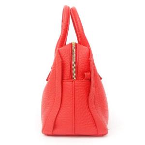 FURLA カプリッチョ サッチェル ショルダーバッグ ハンド 2WAY F6913 赤 レッド 鞄