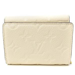 LOUIS VUITTON M81071 22SS モノグラムアンプラント ポルトフォイユ メティス 二つ折り財布 クレーム