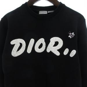 Dior 923J620N1242 19SS KAWS 日本限定モデル スウェット S 黒