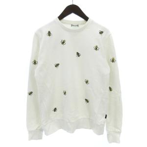 19SS Kaws Bee Embroidered Sweatshirt スウェット 長袖 裏起毛