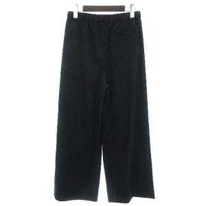 Theory 18AW WIDE CROPPED CULOTTE イージーパンツ ウール ブラック
