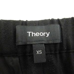 Theory 18AW WIDE CROPPED CULOTTE イージーパンツ ウール ブラック
