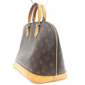 LOUIS VUITTON モノグラム アルマPM 旧型 ハンドバッグ M53151 茶