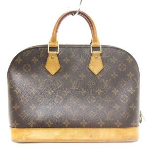 LOUIS VUITTON モノグラム アルマPM 旧型 ハンドバッグ M53151 茶