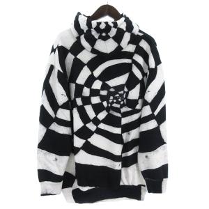 CELINE 2Y619469Q 22SS Harry J Wild パーカー XS 白 黒