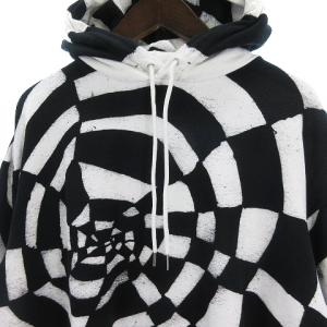 CELINE 2Y619469Q 22SS Harry J Wild パーカー XS 白 黒