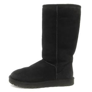 UGG australia CLASSIC TALL ムートンブーツ ロング 裏ボア 5815 W ブラック