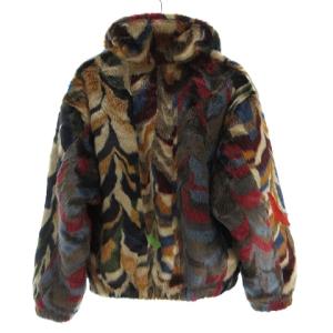 Supreme 22年製 Multicolor Faux Fur Multi 総柄 マルチカラー