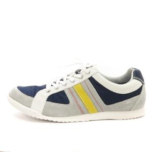 REGAL GORE-TEX ゴアテックス スニーカー ローカット 切替 スエード 66BR グレー 紺 ネイビー 25