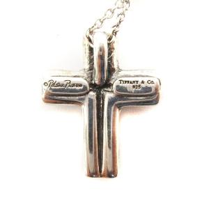TIFFANY&Co. クロスネックレス パロマピカソ ペンダント 十字架 シルバー