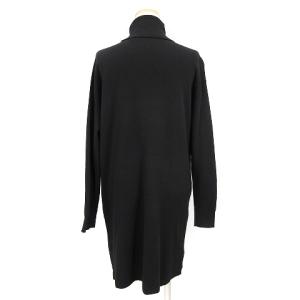 POLO RALPH LAUREN サイドジップ ニット セーター 長袖 タートルネック ウール ブラック