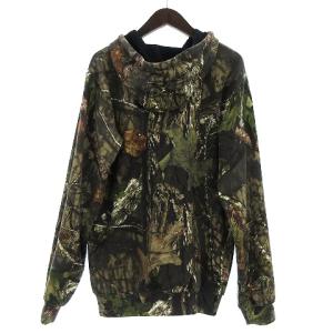 Carhartt MIDWEIGHT CAMO SLEEVE LOGO パーカー プルオーバー プリント 迷彩 裏起毛