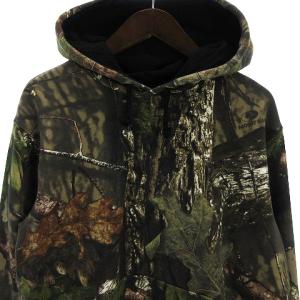 Carhartt MIDWEIGHT CAMO SLEEVE LOGO パーカー プルオーバー プリント 迷彩 裏起毛
