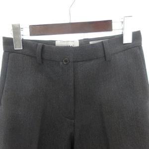 YAECA 美品 2way pants straight スラックス パンツ ストレッチ ダブル仕上げ 無地 ジッパーフライ 156051