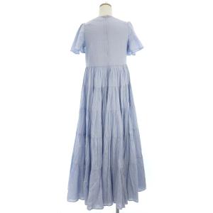 MARIHA 861302012 エンジェルドレス ティアード 38 ブルーカルセドニー