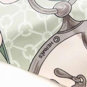 HERMES 朝の散歩 ツイリー  スカーフ シルク ピンク ベージュ