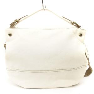 FURLA ショルダーバッグ ハンド 2WAY レザー F5917 白 ホワイト 鞄 AA