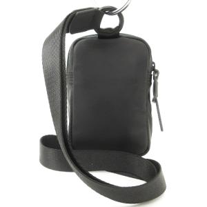 DIESEL 美品 ポーチ ショルダーバッグ ロゴ プリント X06265 P1705 T8013 黒 ブラック 鞄