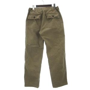 WAREHOUSE ペインターパンツ ワーク コットン 無地 ステッチ ボタンフライ ベージュ 33