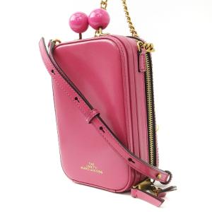MARC JACOBS THE VANITY 2WAYショルダーバッグ レザー チェーン ピンク